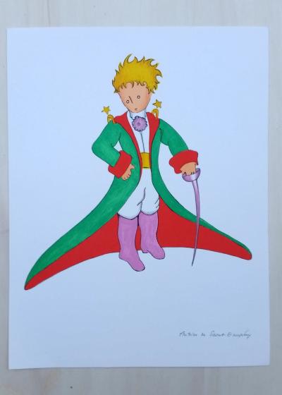 Saint Exupéry - Le Petit Prince et son costume 2