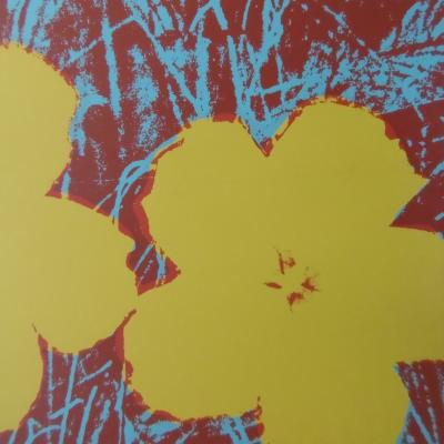 Andy WARHOL (d’après) - Poppy Flowers, 1980 - Sérigraphie 2