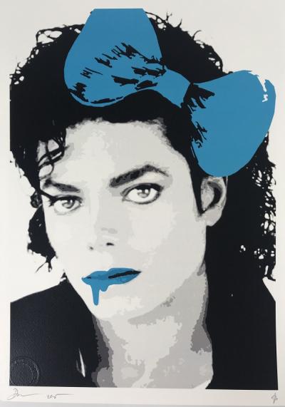 Death NYC (USA, 1979) - Michael Jackson- Sérigraphie en couleurs à 100 ex. 2