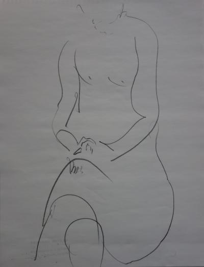 Gaston COPPENS : Etudes d’après Matisse, Deux dessins originaux 2