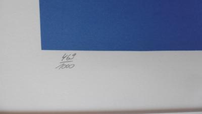 Andy WARHOL (d’après) - MERCEDES F1 STROMLINE W196R , Lithographie signee dans la planche tampon du CMOA 2