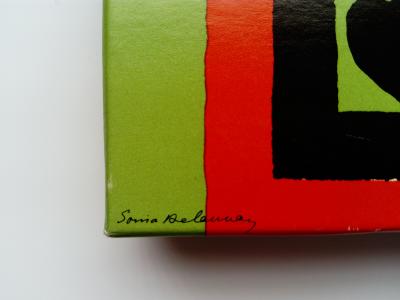 Sonia Delaunay  (d’après) - Coffret de jeux de cartes dessiné par - Circa 80 2