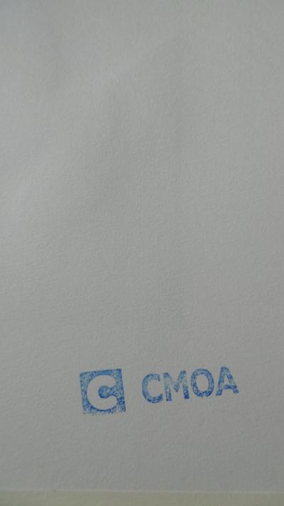 Andy WARHOL (d’après) -   monkey lithographie signée dans la planche numérotée a la main tampon du CMOA au dos 2