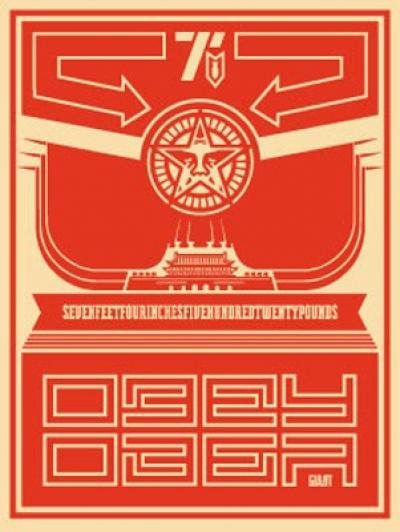 Obey Giant, Chinese Banner -  2001 2