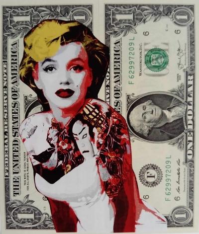 Death NYC - 2 bills for 1 Marilyn - 2017 2