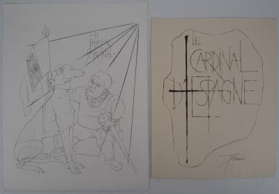 Pierre-Yves TREMOIS - Le cardinal d’Espagne, ensemble de deux gravures originales 2