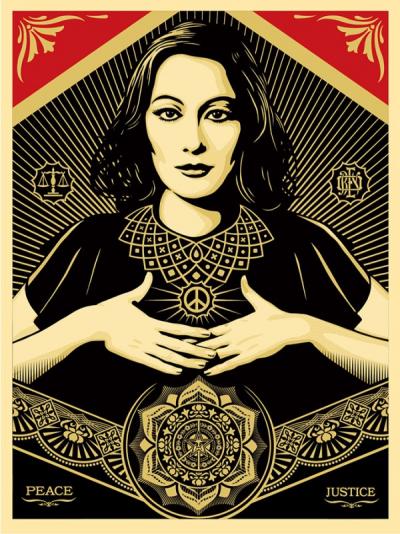 Peace & Justice Woman - Obey 2
