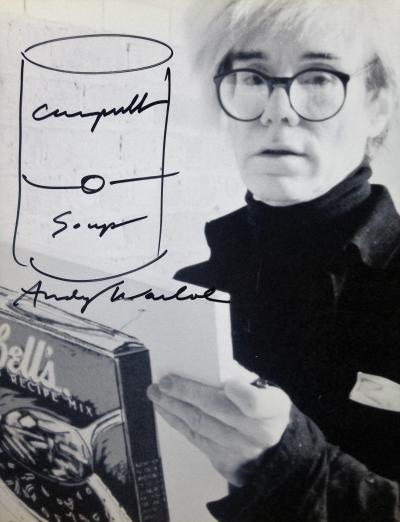 ANDY WARHOL - Dessin Campbell’s Soup Can 2