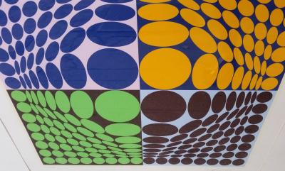 Victor Vasarely - Composition cercle - 1994 2