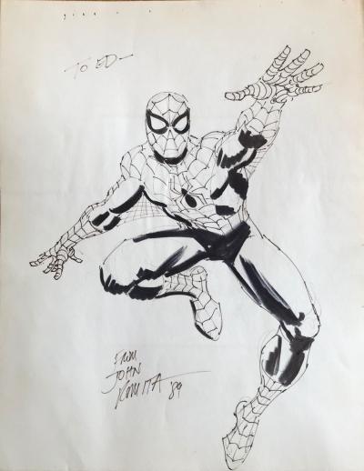 John ROMITA Sr. - Amazing SPIDERMAN dessin original signé 2