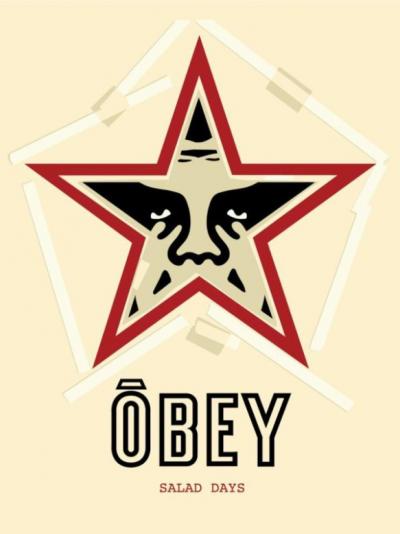 Shepard Fairey/OBEY/ Serigraphie signée et numerotée/ Salad Days 2