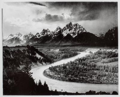 Ansel Adams - Les Tetons et la rivière Snake 2