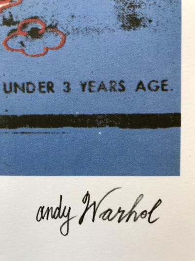Andy Warhol (d’après) - Lithographie 