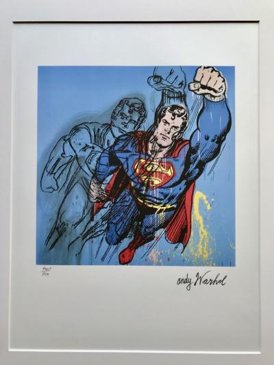 Andy Warhol - Spiderman (Lithographie réalisée en 1986) 2