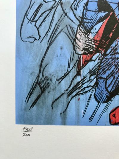 Andy Warhol - Spiderman (Lithographie réalisée en 1986) 2