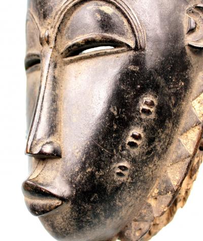 Vieux masque BAULE facial - Cote d’ivoire 2