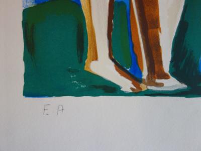 Ossip ZADKINE : Quatre femmes - Lithographie originale Signée 2
