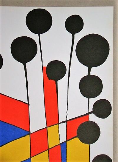 Alexandre CALDER  - Composition - 1971- Lithographie originale 2