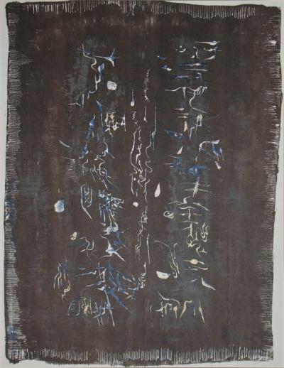 ZAO Wou-Ki - Composition, 1958 - Lithographie originale 2