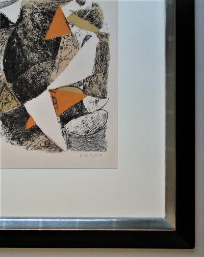 Marino MARINI - Cheval et Cavalier, 1963 - Lithographie originale signée et numérotée 2