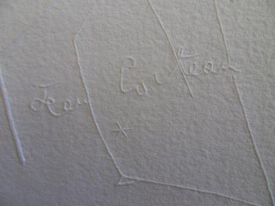 Jean Cocteau (d’après) : La Lyre d’Orphée - Gravure signée 2