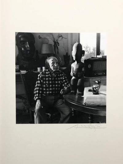 Lucien CLERGUE - Pablo Picasso, lot de cinq photographies signées 2