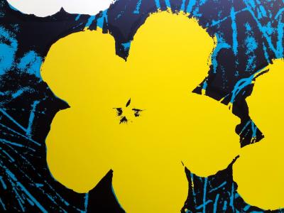 Andy Warhol (d’après) Sunday.B.Morning - Fleurs 11.72 Sérigraphie, avec certificat d’authenticité - Pop Art 2