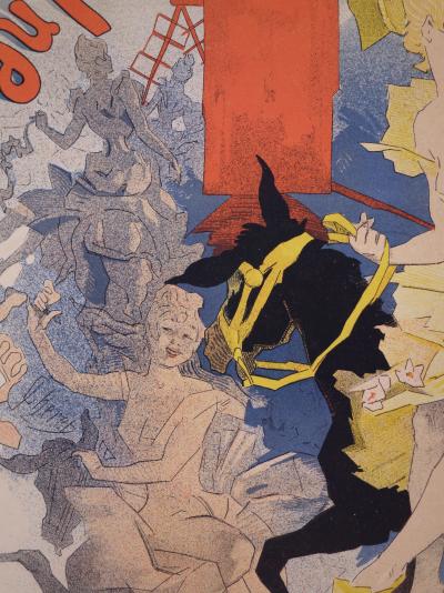 Jules Chéret : Bal du Moulin Rouge - lithographie originale signée, 1897 2