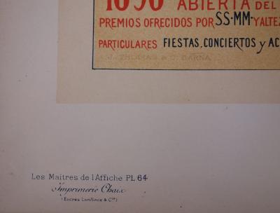 Alexandre de Riquer : Muses espagnoles - lithographie originale signée,1897 2