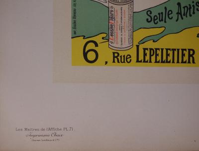 Léo Gausson : Lessive Figaro - lithographie originale signée, 1897 2