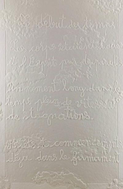 Robert COMBAS : Le début des temps - Aquagravure originale Signée, 2011 2
