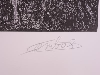 Robert COMBAS : Rêve érotique - Gravure originale Signée 2