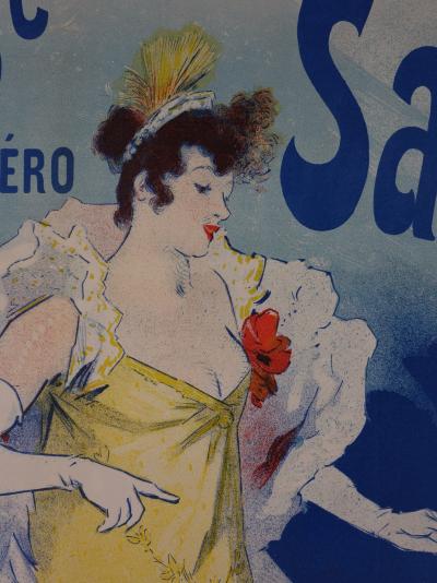 Jules CHERET : Madame sans gêne, 1894 - Affiche originale Signée 2