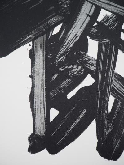 Pierre SOULAGES : Lithographie n°17 - Lithographie originale, 1964 2