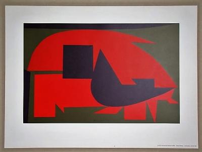Victor VASARELY (d’après) - Garam, 1949 - Lithographie en couleurs signée 2