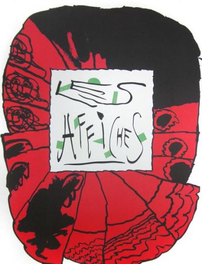 Pierre ALECHINSKY  - Les affiches, 2008 - Impression offset signée au crayon 2