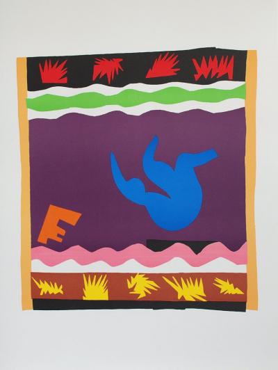 Henri Matisse (d'après) - Le Toboggan - Lithographie 2