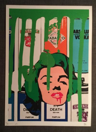 Death NYC - Color - Signed silkscreen 2