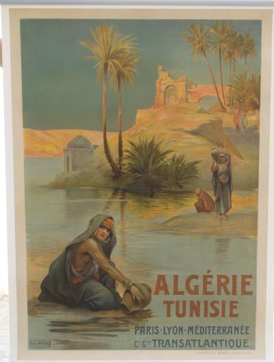 Affiche Louis Lessieux - Algérie Tunisie - ca. 1920 2