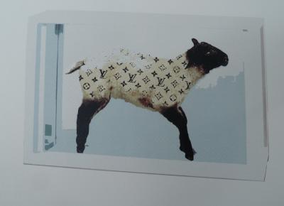 Death NYC - Louis Vuitton Sheep, 2018 - Sérigraphie signée au crayon 2
