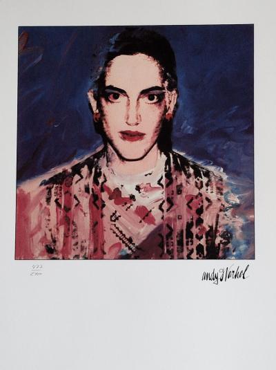 Andy Warhol - Katie Jones - Lithographie 2