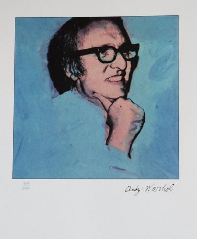 Andy Warhol - Sydney Lewis (Blue) - Lithographie 2