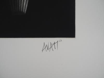 Mario AVATI : L’art et la manière - Gravure originale signée 2