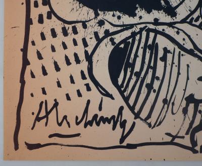 Pierre ALECHINSKY - Affiche originale : Sérigraphie de Mai 68 : 