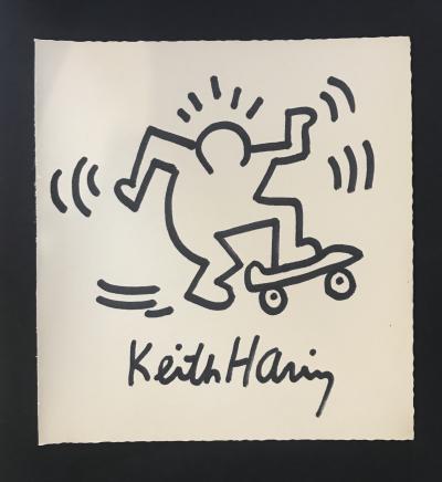 Keith HARING (1958-1990) - Dessin au feutre avec certificat 2