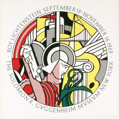 Roy LICHTENSTEIN - Musée Guggenheim, 1969 - Sérigraphie originale 2