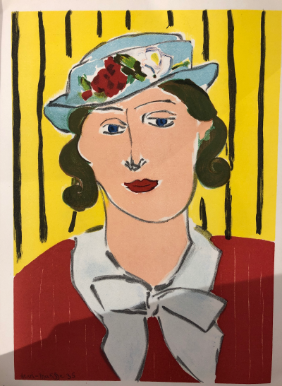 Henri Matisse - Femme au chapeau - Lithographie 2