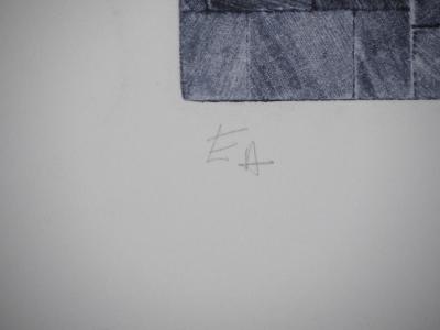 LUTH : Fragment d’architecture - Gravure originale signée 2