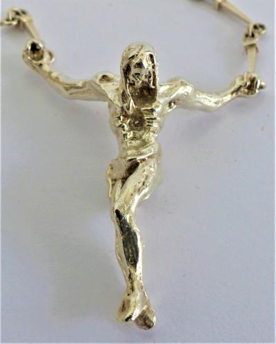 Salvador DALI (d’après) - Christ de Saint Jean de Croix - Collier en argent
