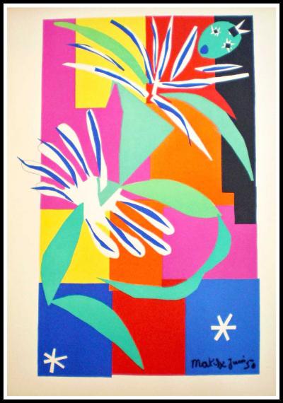 Henri MATISSE (d’après) - Danseuse créole, 1959 - Lithographie